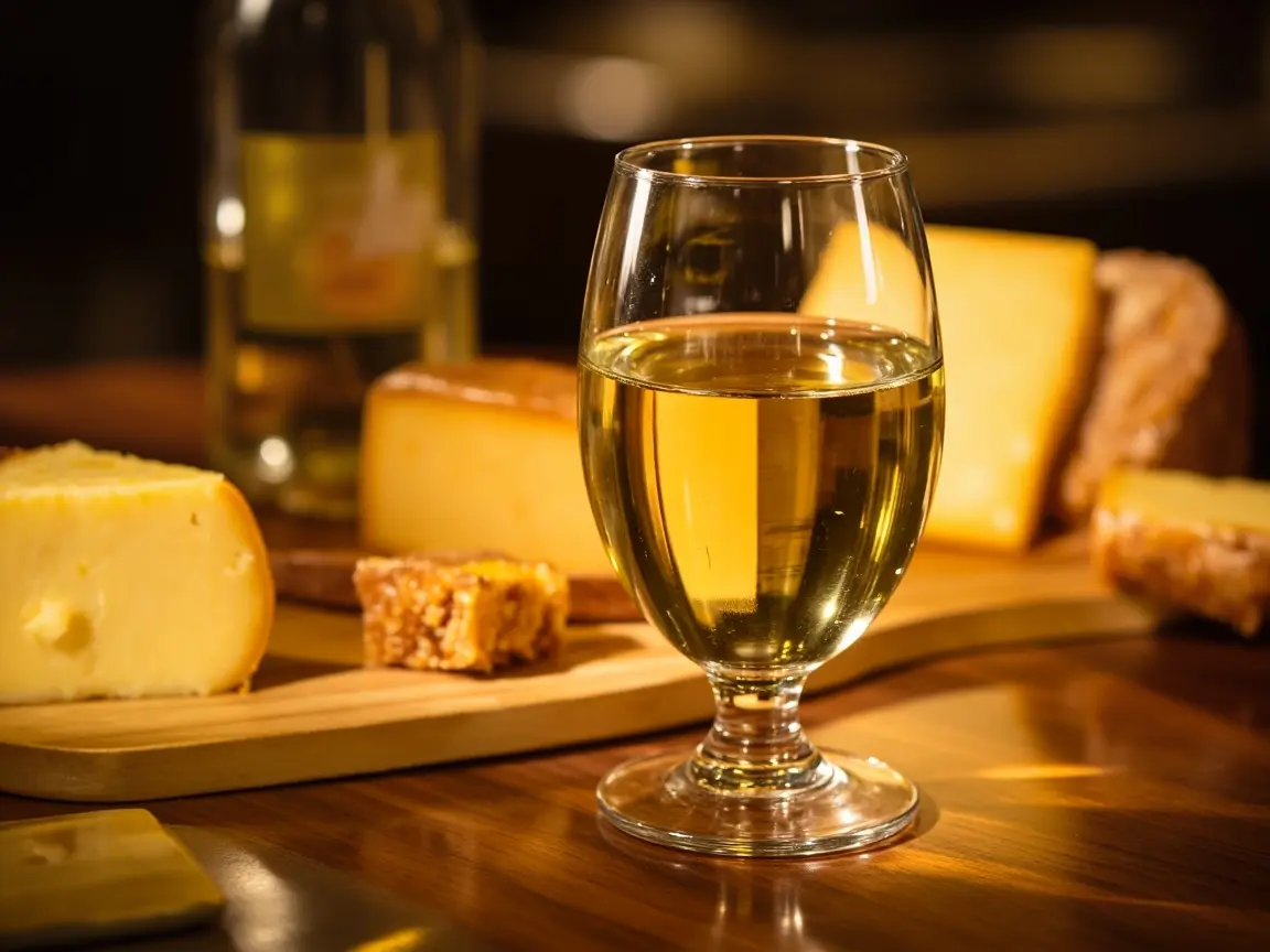 Dojrzałe sery żółte w duecie z Chardonnay